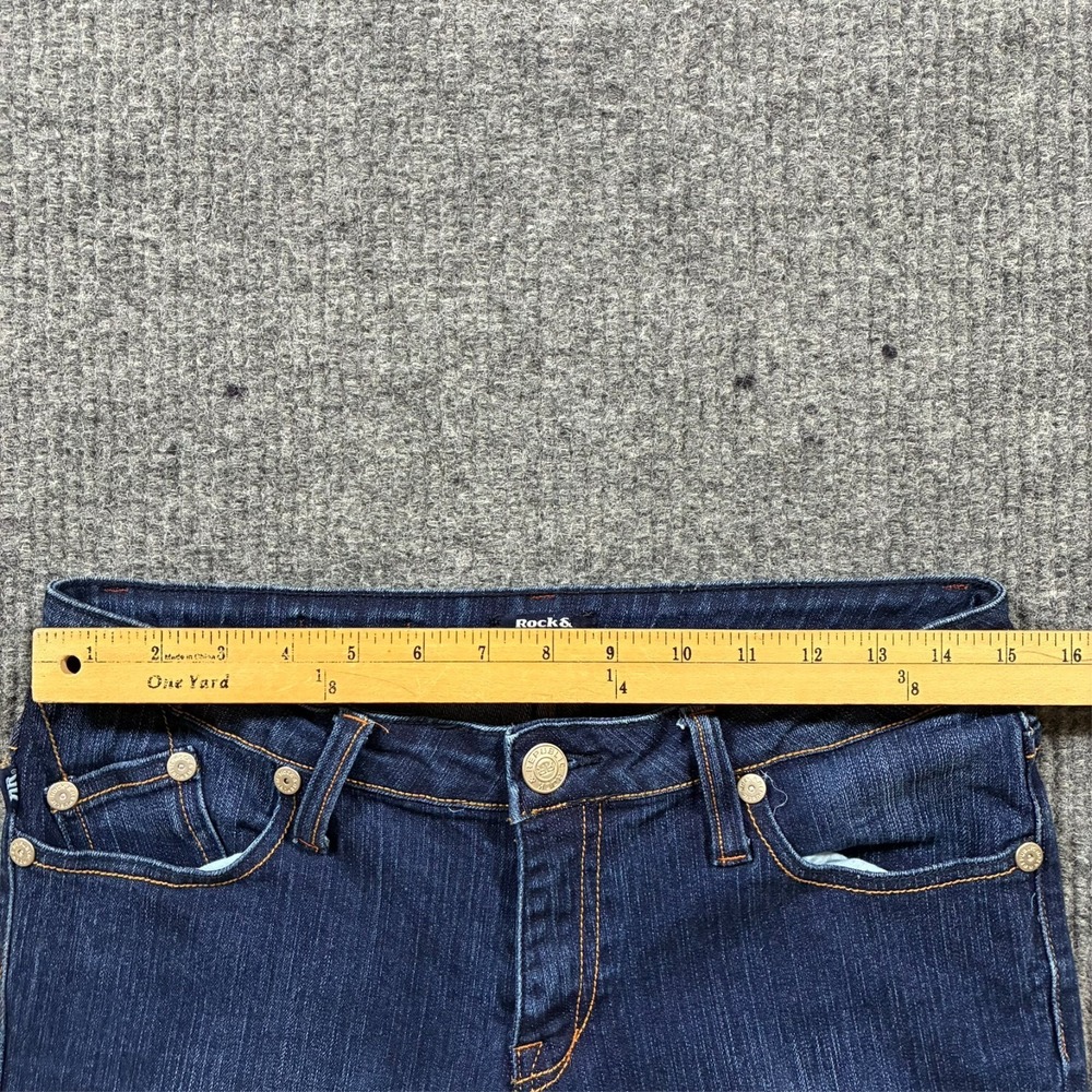 Rock & Republic Womens Jeans Size 30 Blue Denim Victoria Beckham Madrid Designer - Picture 7 of 11